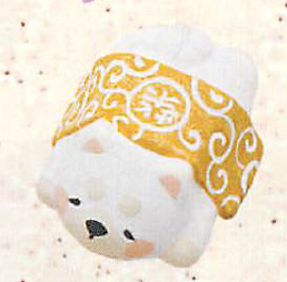 【新登場！ほっこりかわいい！癒しの和雑貨！ すやすやわんこ(4種)】白柴犬