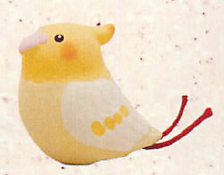 【ご紹介します！ほっこりかわいい！かわいい小鳥のおみくじ！ とりみみくじ(5種)】b.オカメインコ