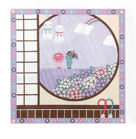 【ご紹介します！信頼の日本製！季節を彩る四季彩布！ 小風呂敷】梅雨