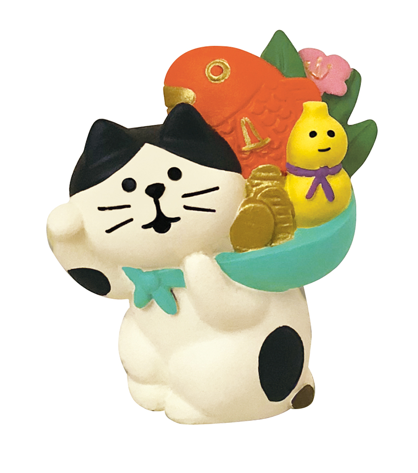 【ご紹介します！年中飾れる開運グッズ！Concombre FUKU福MONOシリーズ！】縁起かつぎ招き猫