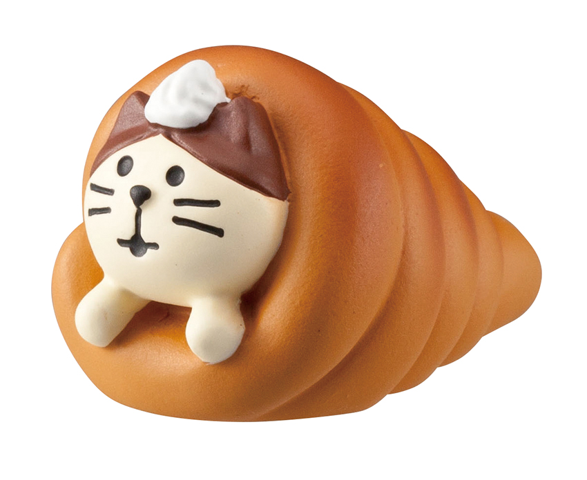 【ご紹介します！猫の和雑貨！Concombre商店街！パンと喫茶やまねこベーカリー】ネコルネパン