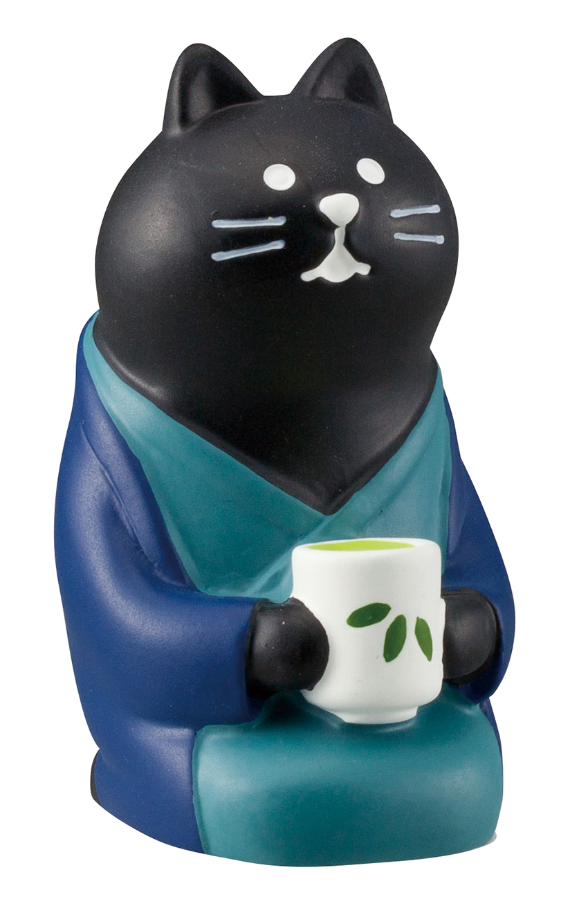 【ご紹介します！まったりかわいい和雑貨！Concombre！】日本茶　黒猫
