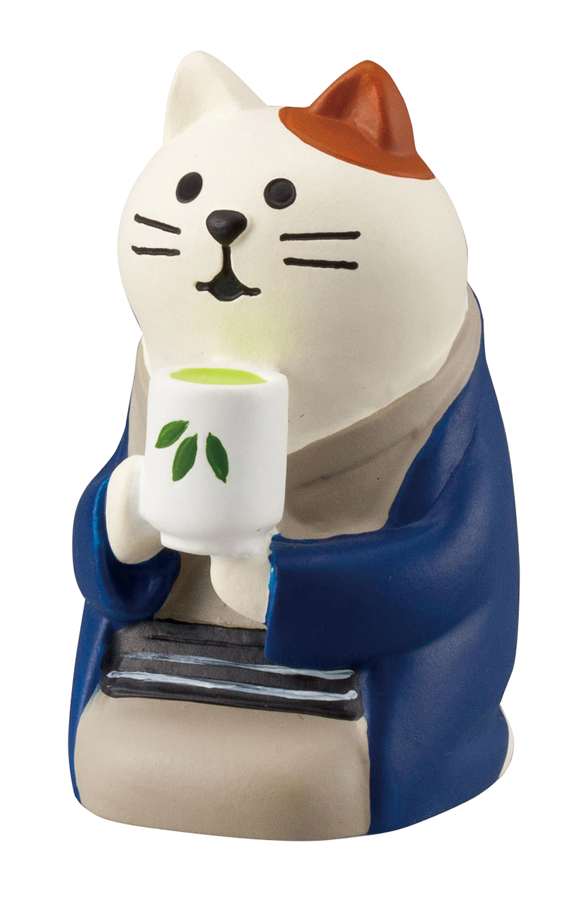 【ご紹介します！まったりかわいい和雑貨！Concombre！】日本茶　三毛猫