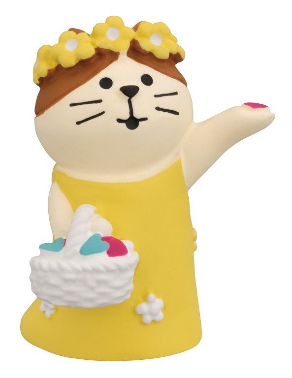 【新登場！Concombre！Happy Wedding】フラワーシャワー猫