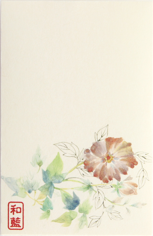 【ご紹介します！日本製！岐阜県美濃和紙ポチ袋『花さと』シリーズです！】花ものがたりポチ袋 牡丹