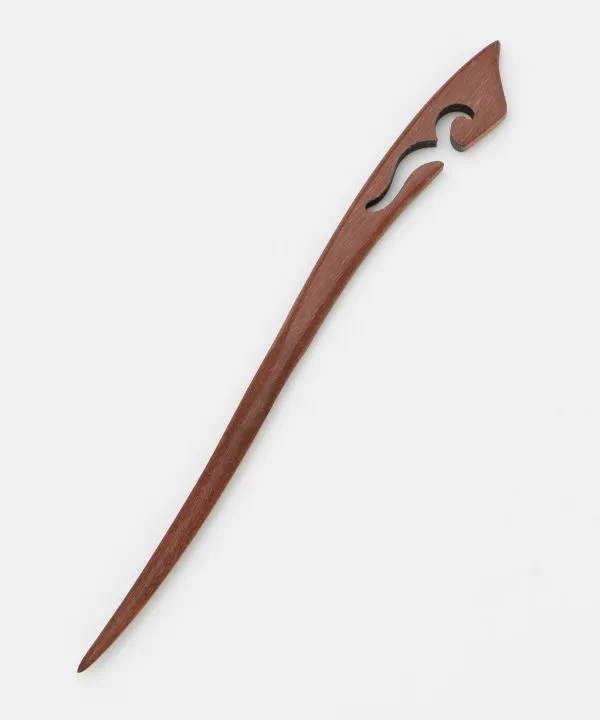 【ご紹介します！ブランド『カヤ』の可愛い髪飾り！かんざし】木彫りかんざし  FEATHER