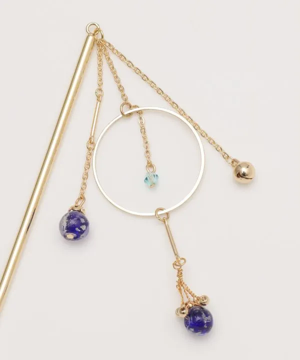 【揺れるチャームがかわいい！和アクセサリー！普段使いにも！線香花火かんざし】AIIRO