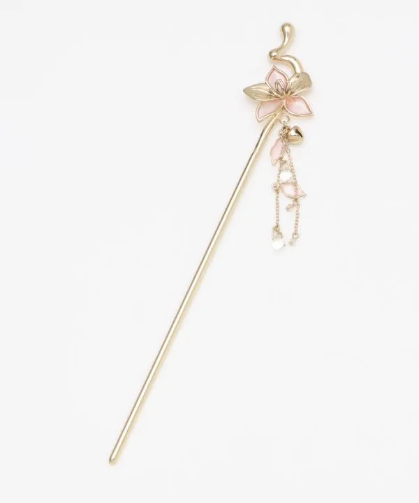 【淡い色彩に春の息吹を感じる花をイメージした花冥利かんざし】SAKURA