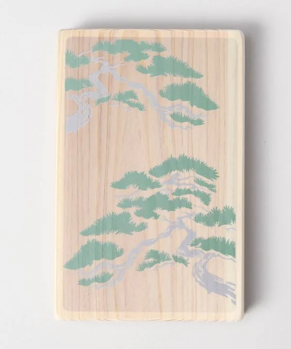 【ご紹介します！御朱印巡りの必需品！日本の神聖な檜を使用！日の木御朱印帳！】 花霞マツ