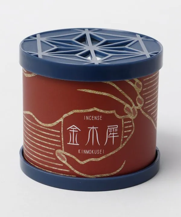 【新登場！玄関、お部屋、車の中を優しい香りで包みます！-HOTOGI KO- 缶香 かざし お香】KINMOKUSEI