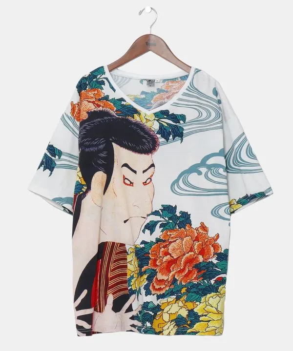 【新登場！】浮世絵メンズTシャツ いなせシリーズ  WH SYARAKU