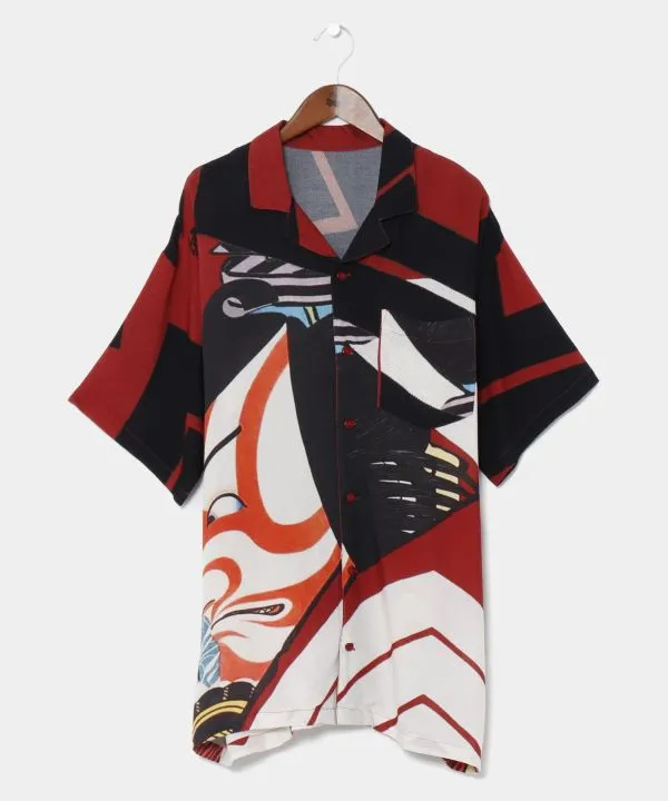 【新登場！】浮世絵メンズシャツ いなせシリーズ RD SHIBARAKU
