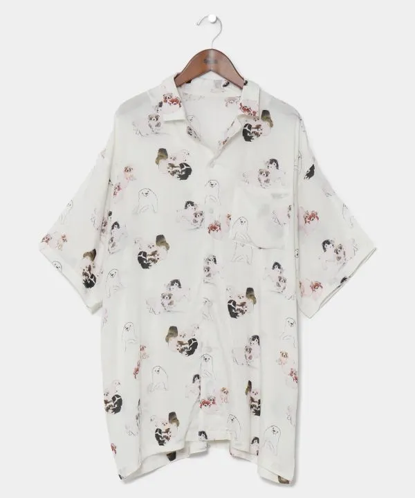 【新登場！】浮世絵メンズシャツ いなせシリーズ WH INU
