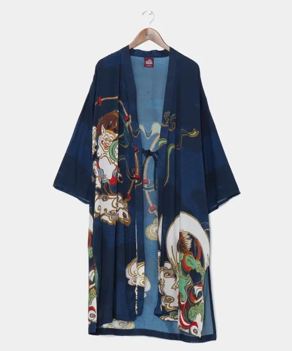 【いなせシリーズ！現代仕様の新しい和装！浮世絵メンズUV羽織】DKNV FURAI