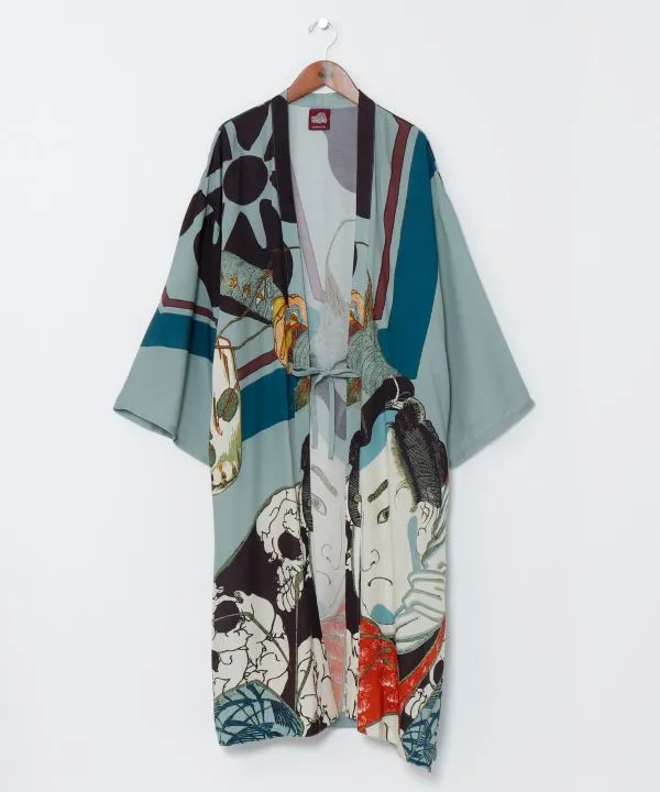 【いなせシリーズ！現代仕様の新しい和装！浮世絵メンズUV羽織】GY KUNIYOSHI