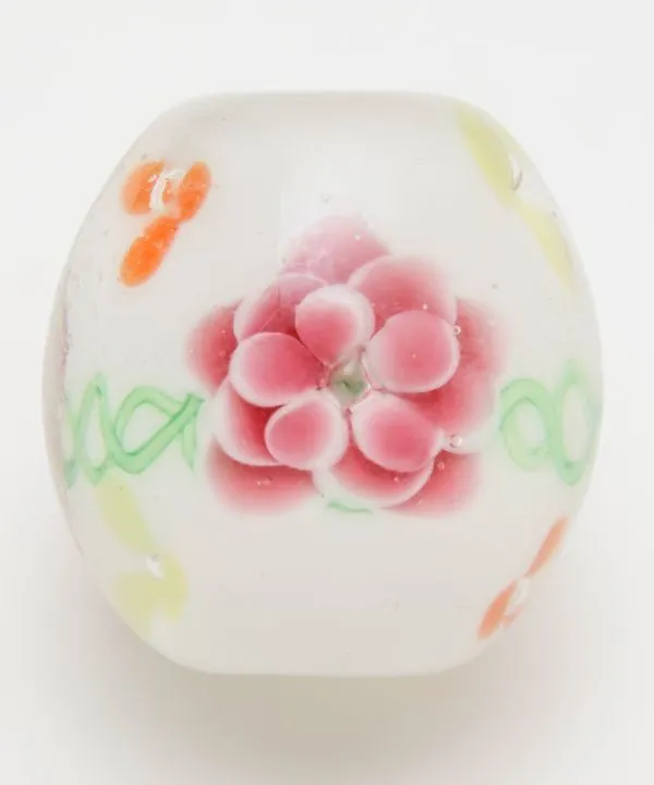 【和アクセサリー！多重花とんぼ玉！和の粋をギュッと閉じ込めた小さな宝石☆】白