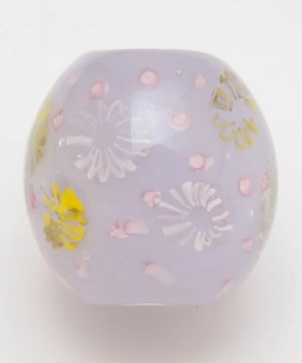【和アクセサリー！火花とんぼ玉！和の粋をギュッと閉じ込めた小さな宝石☆】薄紫