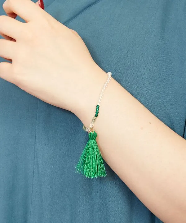 【ご紹介します！ブランド『カヤ』のお洒落なアクセサリー！うつろい願いブレスレット】AVENTURINE