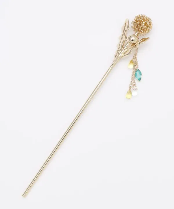 【ご紹介します！ブランド『カヤ』の華やかで可愛いアクセサリー！蒲公英かんざし】KIN