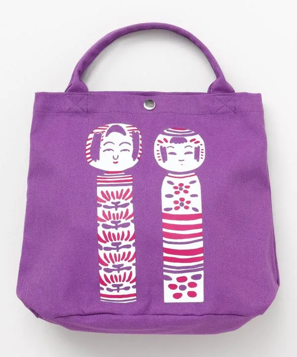 【ご紹介します！華やかな鞄！NIPPON 樽トートバッグ モダンBAGシリーズ】PU KOKESHI