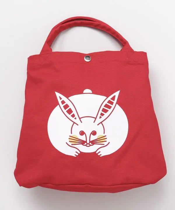 【ご紹介します！華やかな鞄！NIPPON 樽トートバッグ モダンBAGシリーズ】RD USAGI