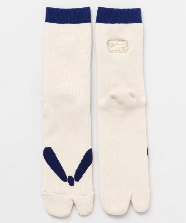 【ご紹介します！信頼の日本製！ブランド『カヤ』の湯の厚手パイル足袋型くつ下25～28cm 足袋靴下】ハコネ