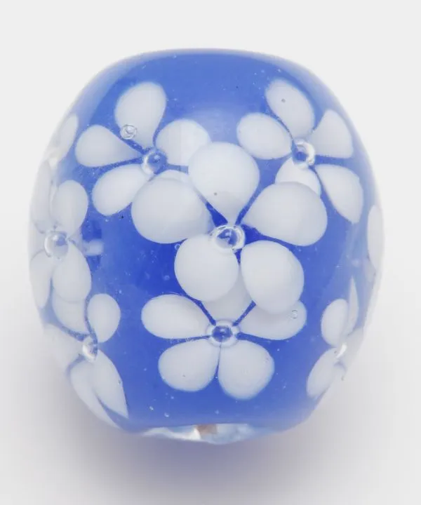 【ご紹介します！ブランド『カヤ』の色鱗とんぼ玉2cm 和アクセサリー】青