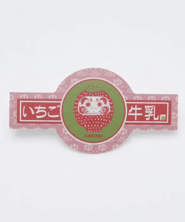 【安心の日本製！ブランド『カヤ』の湯のすすめステッカー】イチゴ