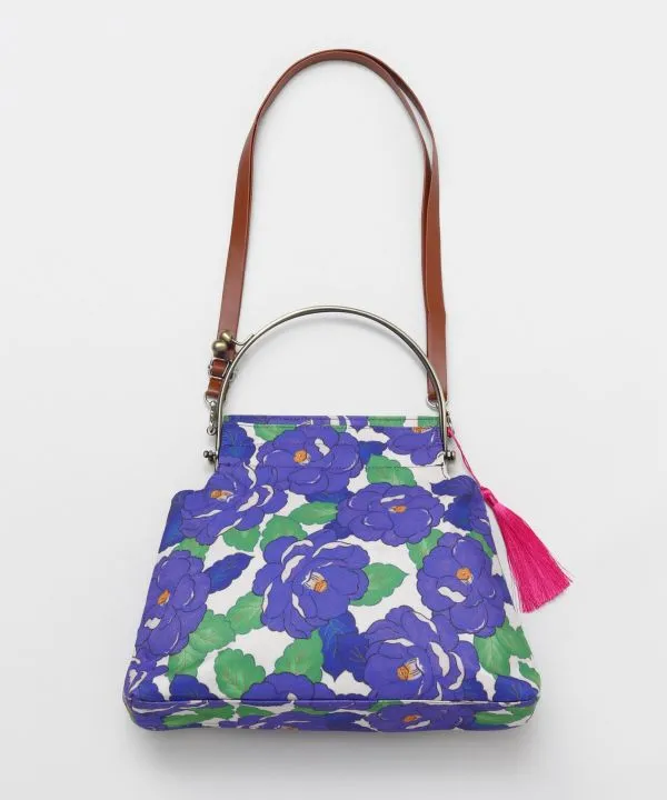 【ご紹介します！花レトロがま口ショルダーバッグ】PU SHOUBU