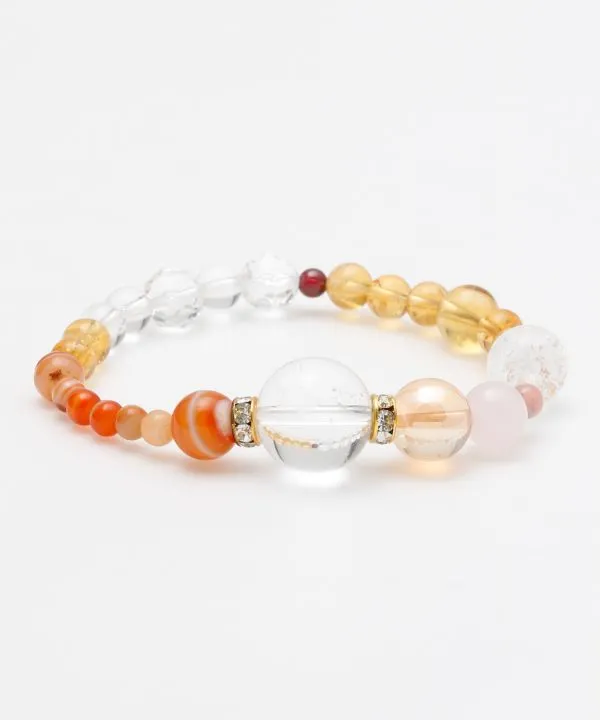 【ギフトや贈り物にもおすすめ！多幸　サードオニキスブレスレット】SARDONYX