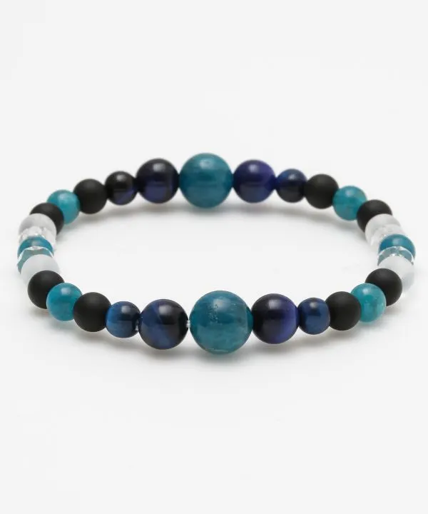 【ギフトや贈り物にもおすすめ！天祐 アパタイトブレスレット】APATITE