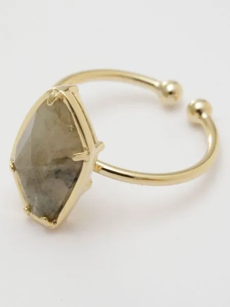 【ご紹介します！ブランド『岩座』の留め石リング】LABRADORITE