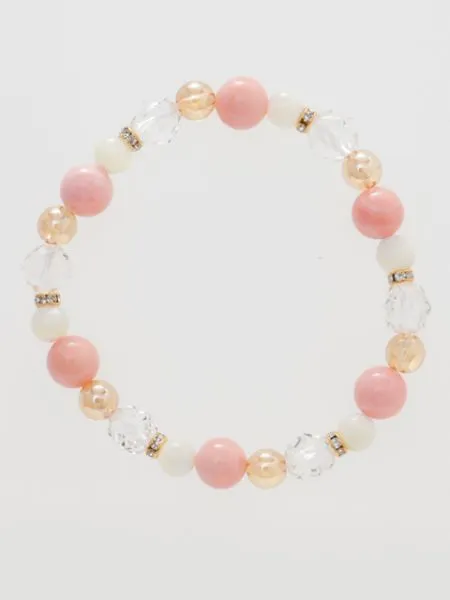 【新登場！ブランド『岩座』の錦上添花 ピンクコーラルブレスレット】PINK CORAL