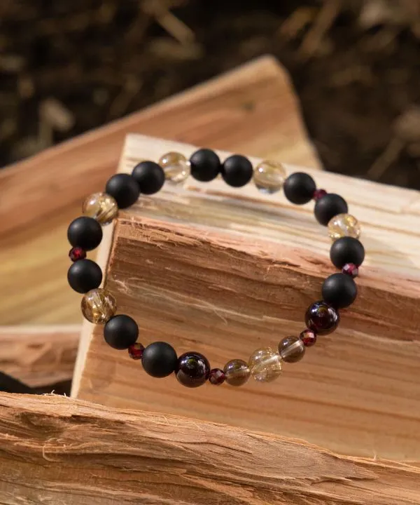 【ご紹介します！お洒落なアクセサリー！篝火 ルチルクォーツブレスレット】RUTILATED QUARTZ