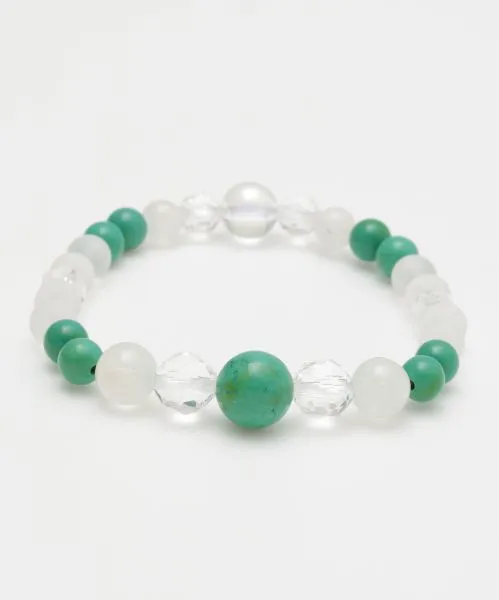 【ご紹介します！お洒落なアクセサリー！清籟 ターコイズブレスレット】TURQUOISE