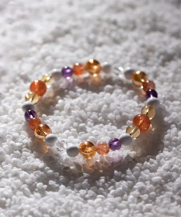 【ご紹介します！お洒落なアクセサリー！日輪サンストーンブレスレット】SUNSTONE