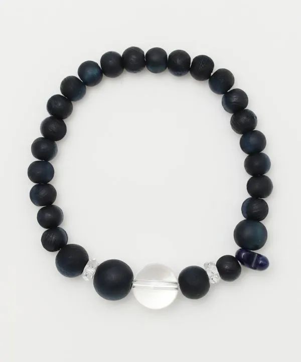 【ご紹介します！お洒落なアクセサリー！藍檜 勝色勾玉ブレスレット】SODALITE