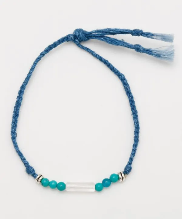 【上質な天然石！ブランド「岩座」の藍願紐 12月誕生石 ターコイズ】TURQUOISE