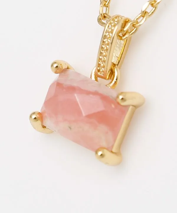 【ご紹介します！お洒落な天然石のアクセサリー！産石ネックレス】RHODOCHROSITE