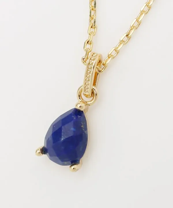 【ご紹介します！お洒落な天然石のアクセサリー！産石ネックレス】LAPIS LAZULI
