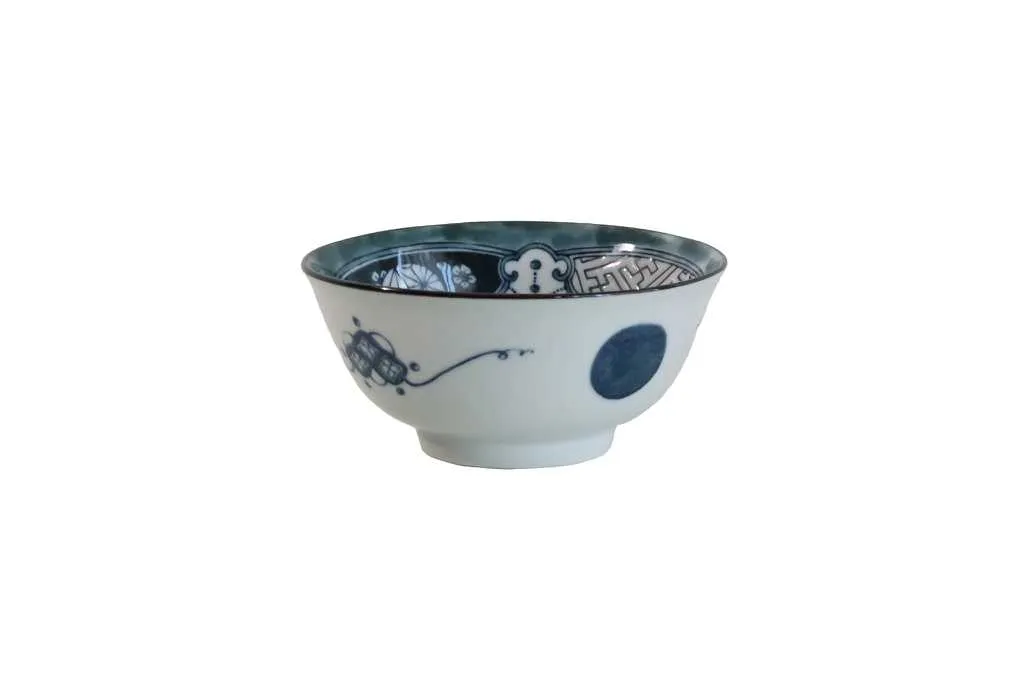 【新登場！安心の日本製！料理を引き立てる一皿！】Shonzui　染付瓔珞紋　多用丼