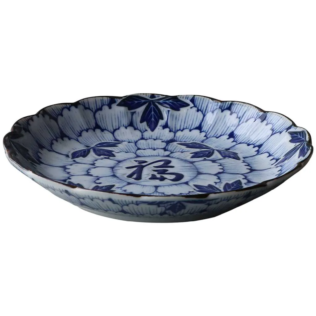 【安心の日本製！料理を引き立てる一皿！】AWASOME 　花万葉　5.0皿