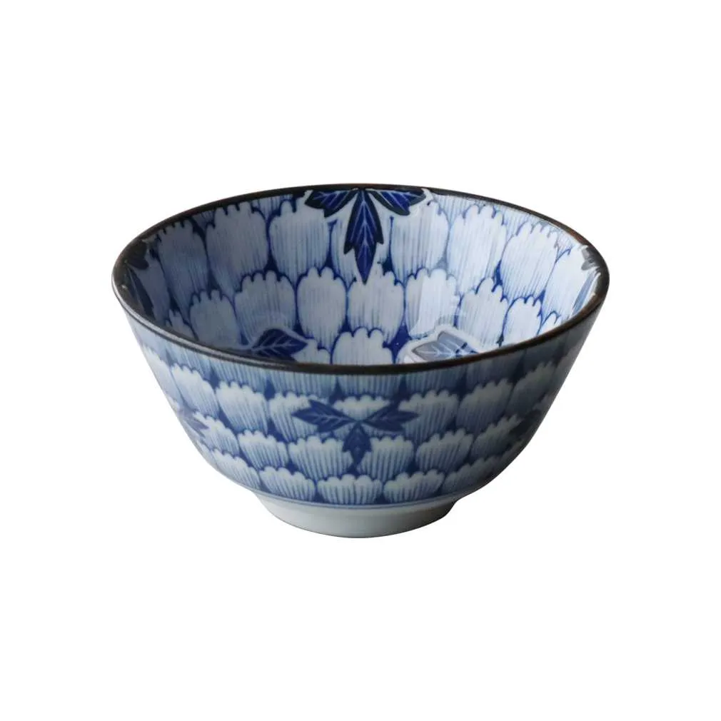 【安心の日本製！料理を引き立てる一皿！】AWASOME 　花万葉　ライスボウル
