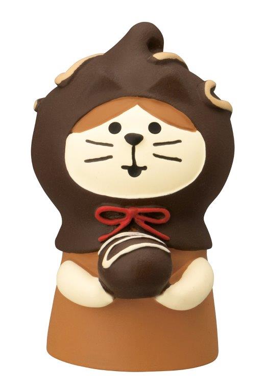 【新登場！Concombreチョコレート工房 I LOVE CHOCOLATE】ねこずきん ボンボンショコラ  ビター