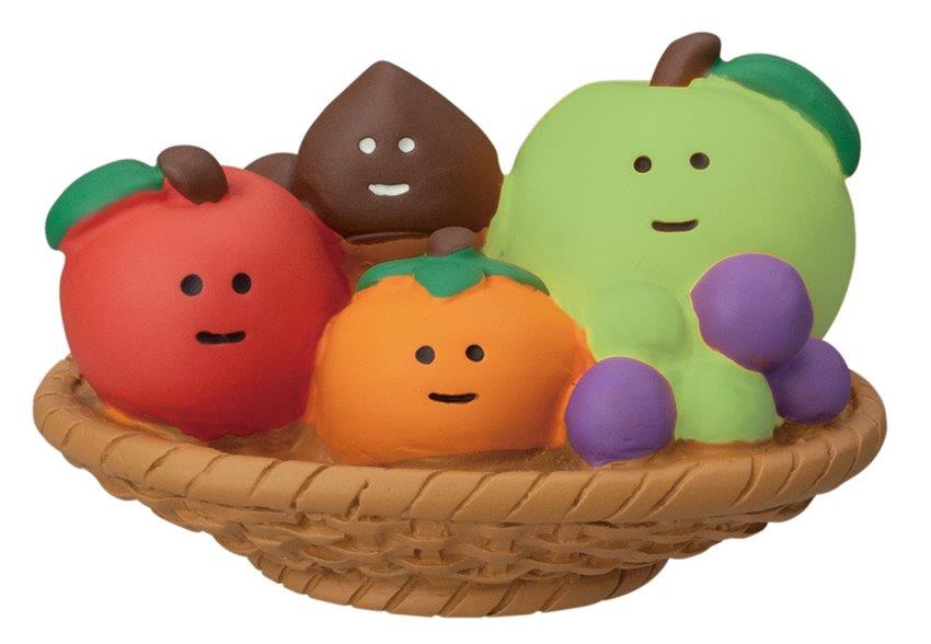 【新登場！かわいい動物たち！Concombre 今年も豊作♪みのりの秋】秋の恵みズ