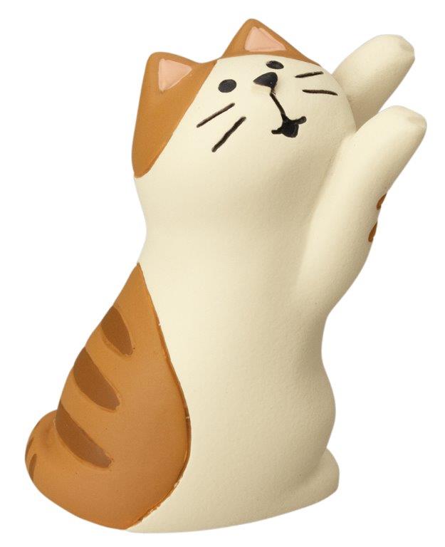 【新登場！かわいい動物たち！Concombre 今年も豊作♪みのりの秋】つめとぎ猫 茶トラ