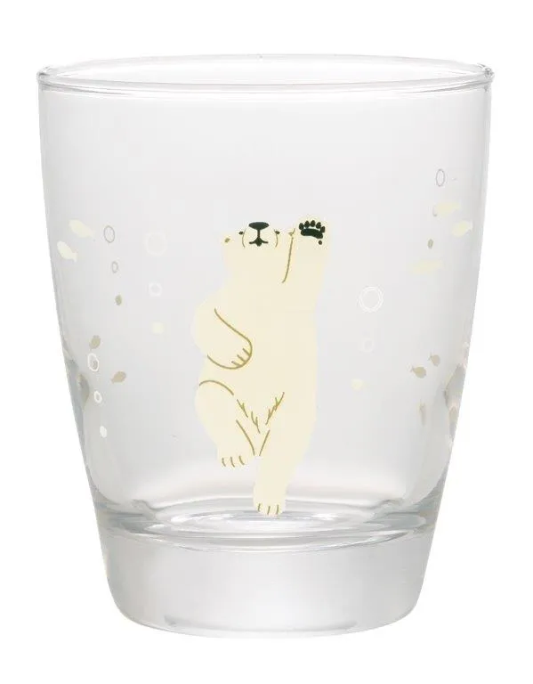 【新登場！海の人気者たちのグラス！水槽グラス！】シロクマ