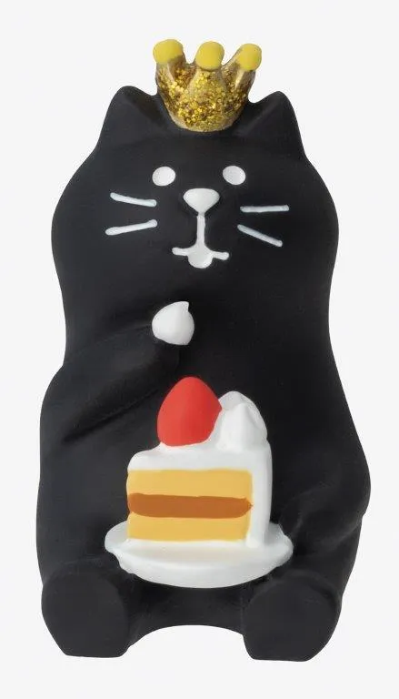 【15周年ありがとうマスコット！ちょっぴろスペシャルなコンコンブル！バースデーケーキ！】黒猫