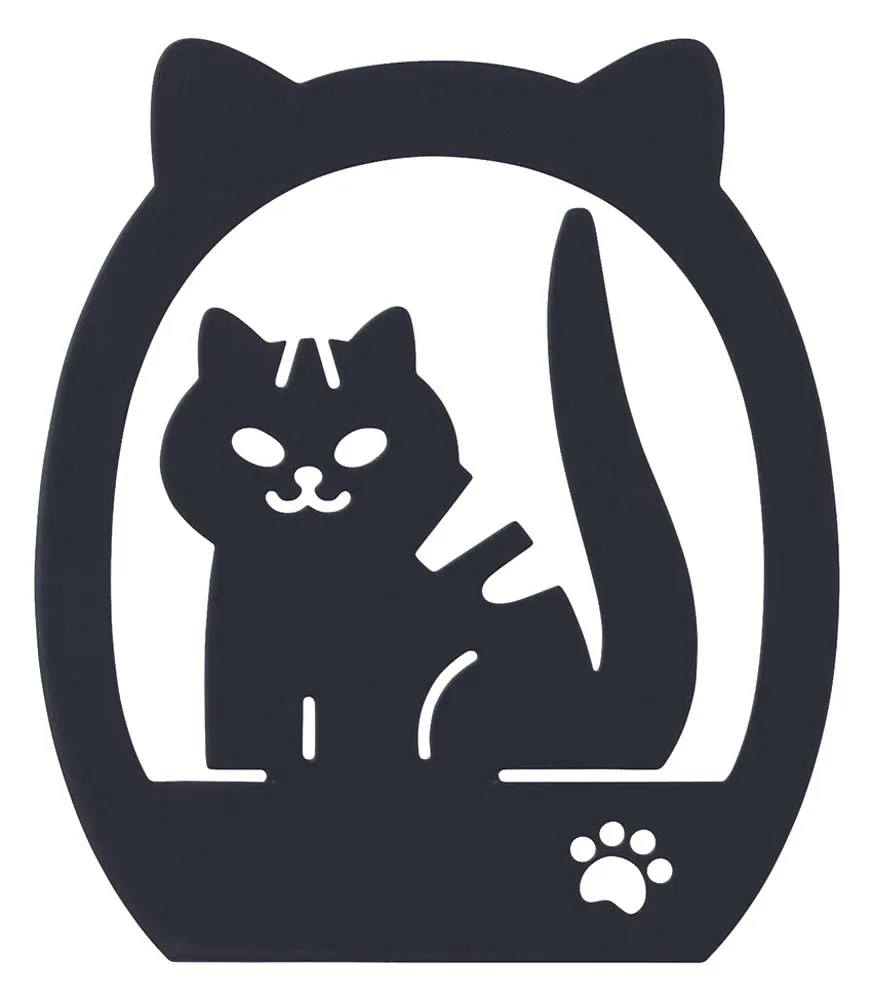 【新登場！かわいいデザイン！アウトドアで活躍！持ち運びに便利！】ポップアップ蚊遣り  ねこ