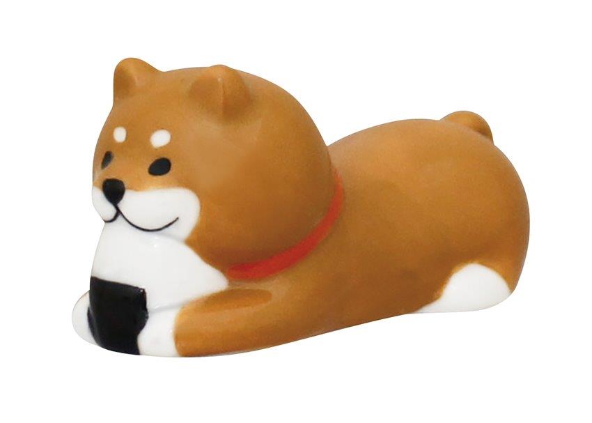 【ご紹介します！可愛い犬の箸置きです！ 】食いしん坊お箸置き  茶
